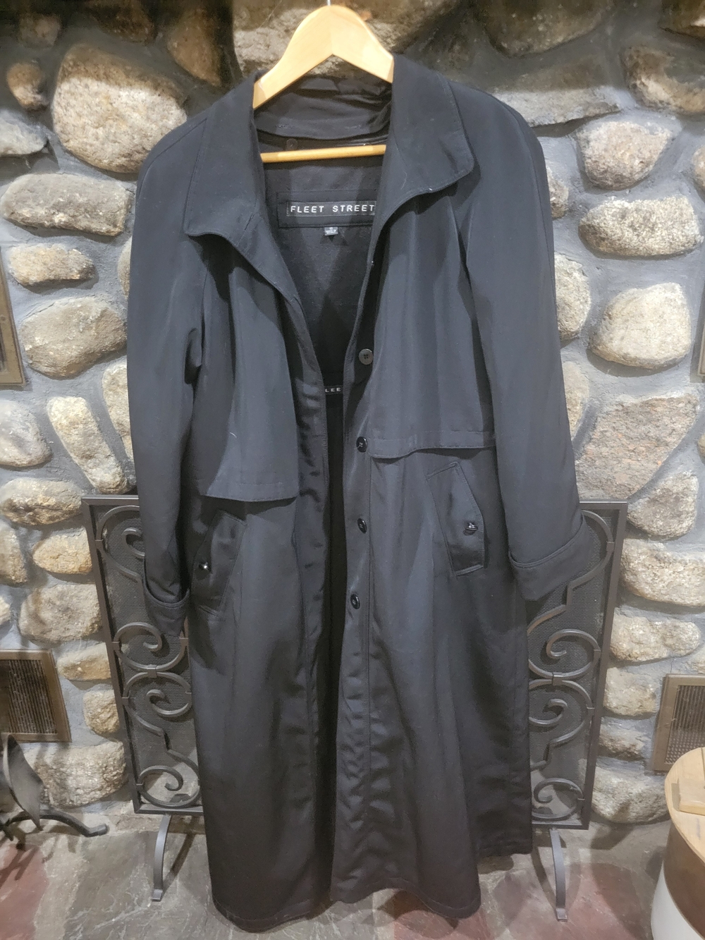 Vintage Fleet Street Removable Liner All Weather Trench Coat